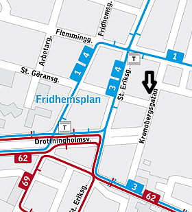 Bus map
